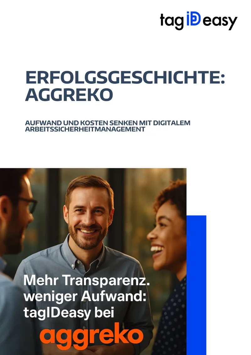 Titelseite der Fallstudie Aggreko
