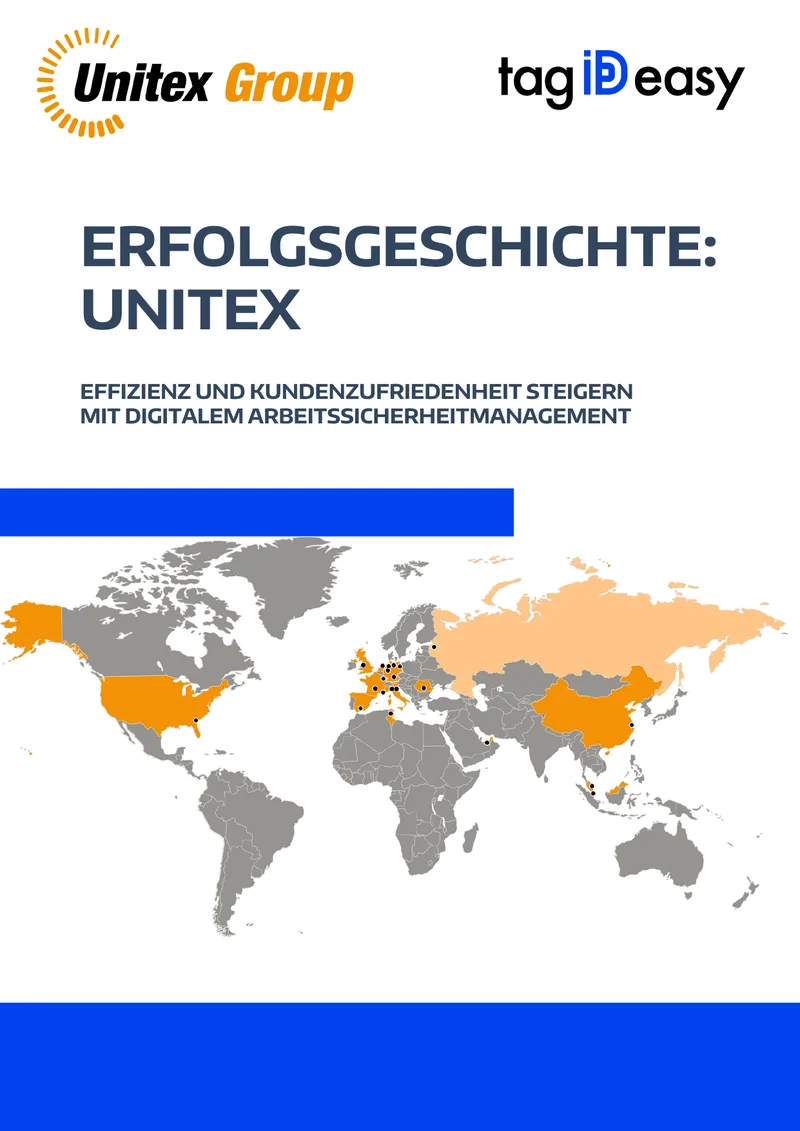 Titelseite der Fallstudie Unitex