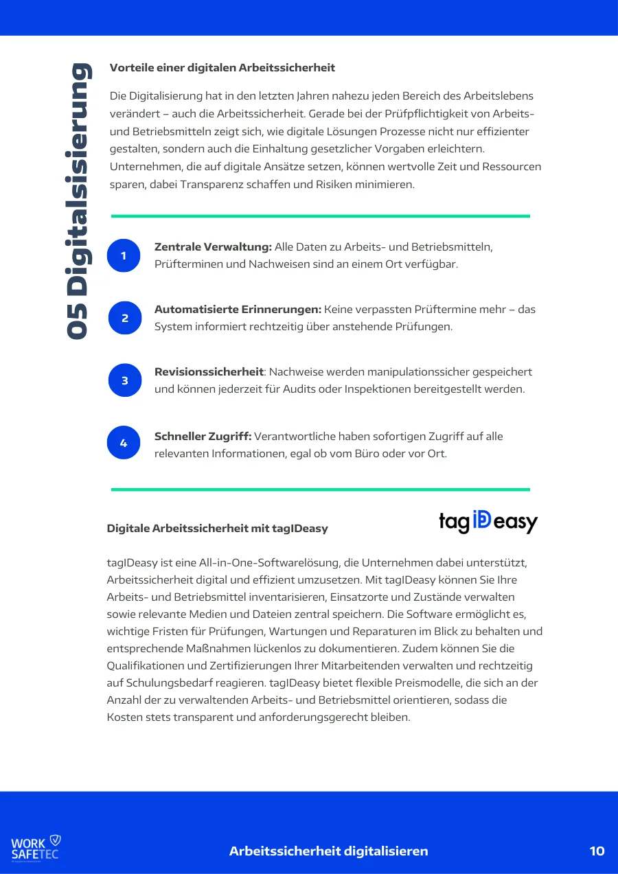 Seite 10 des Whitepapers: Vorteile der Digitalisierung