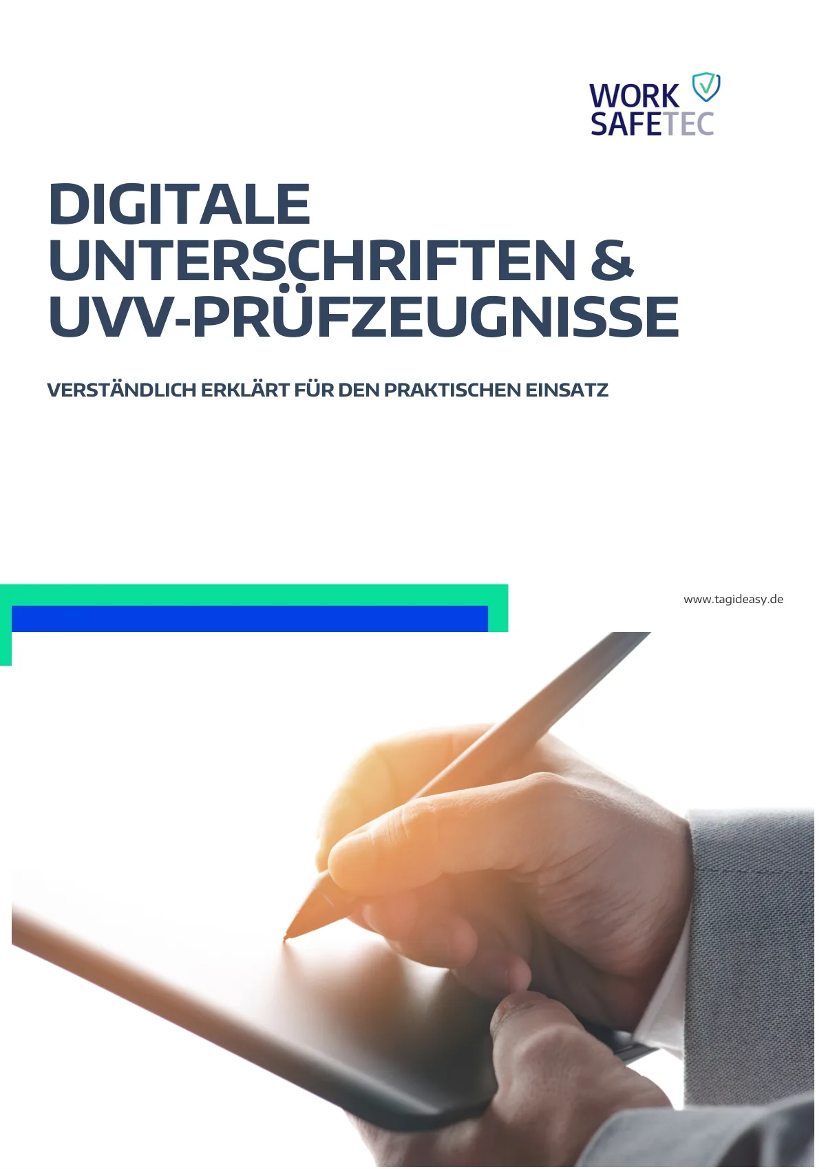 Titelseite des Whitepapers Digitale Unterschrift
