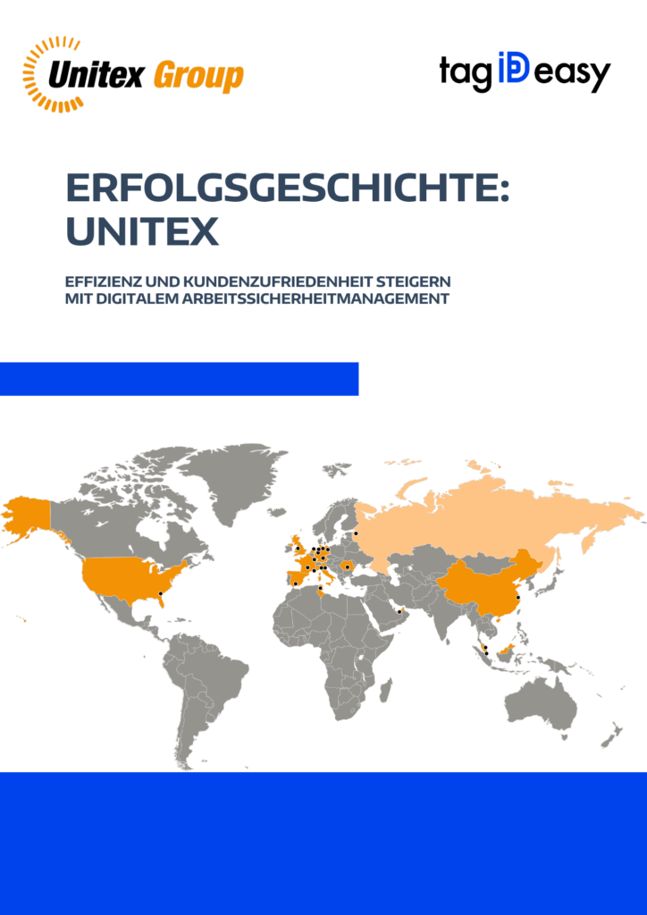 Unitex nutzt tagIDeasy für Prüfmanagement